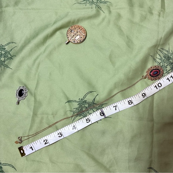 Vintage Sarah Coventry bundle necklace jewelry lot gold filigree oval pendant - Picture 7 of 7